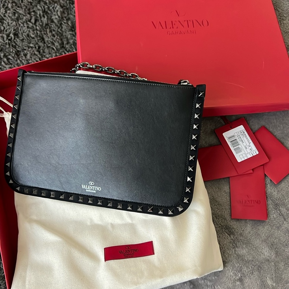 Valentino chain handle clutch AUTHENTIC